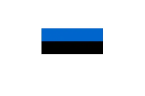 Flaga niebiesko czarno biała. Symbolizuje niebo, ziemię i nadzieję.