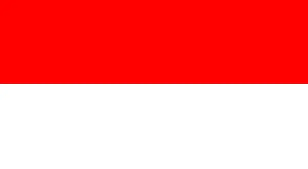 Flaga Monako i Indonezji, dwie czerwono-białe flagi, symbolizujące dumę narodową i bogatą historię.